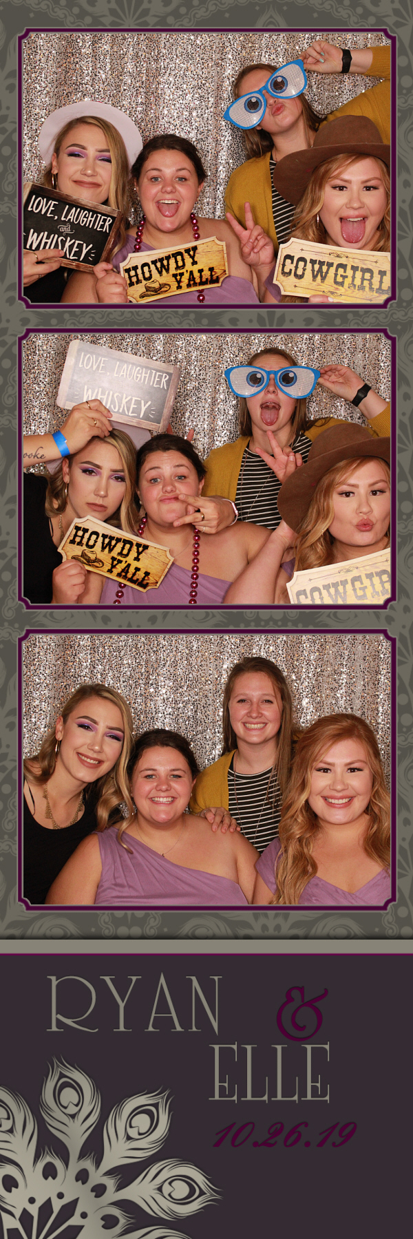 Elle's Wedding | View more photos from the event at gallery.photoboothbillings.com/u/PhotoBoothBillings/Elles-Wedding